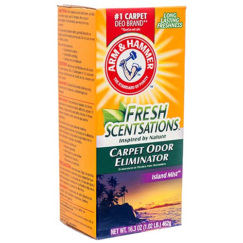 Arm & Hammer Carpet Powder/Island Mist/16.3-Ounces/#97295