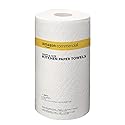 AmazonCommercial 2-Ply White Adapt-a-Size Kitchen Paper Towels, Absorbent, Thick, Individually Wrapped, 140 Towels per Roll (12 Rolls), 1,680 Sheets