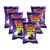 Fluffy Stuff Witches Brew Cotton Candy, Berry Flavor, 2.1 oz., Pack of 6, Halloween Themed