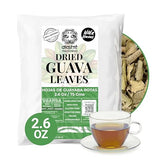 2.6oz Guava Leaves Dried, Hojas de Guayaba Secas, Dried Guava Leaf, Leaf Tea, Non-GMO, No Additives, Caffeine-free. by Akshit