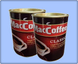 Maccoffee Instant Coffee - Two (2) Cans of 200 Grams Each