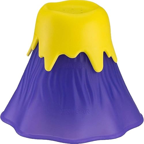 Yugiose Microwave Oven Cleaner Steam Volcano Shape Home Kitchen Gadget Cleaning Tool Kitchen Cleaners