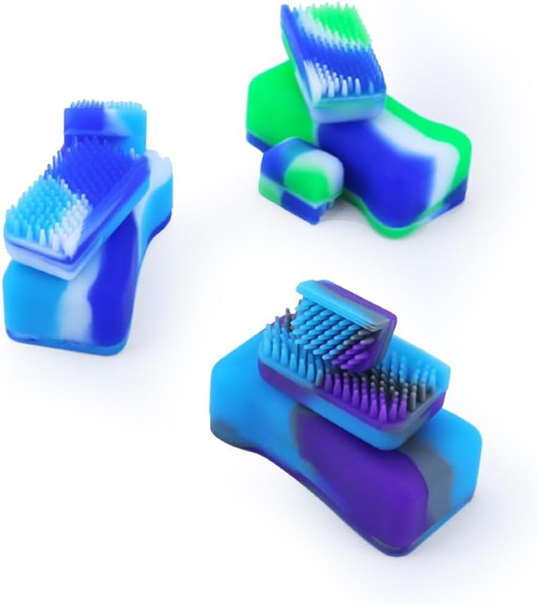 Green Piece® Magnetic Glass Cleaner Kit (Made in USA) - 2 Bottles of 16 oz Glass Cleaner with Purple Magnet Scrubber for Easy Grime Eco-Friendly