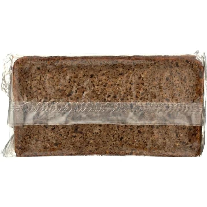 Mestemacher Organic Whole Rye Bread, 17.6 Oz - Authentic German Whole Grain Rye Bread | High Fiber, Dense European Bread, USDA Organic, Non-GMO, Ready