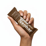 NEOBAR 9g Plant-Based Protein Hazelnut & Cacao Fruit and Nut Bars - Vegan Snack Bars, Gluten Free Dairy Free Snacks, No Preservatives, No Refined