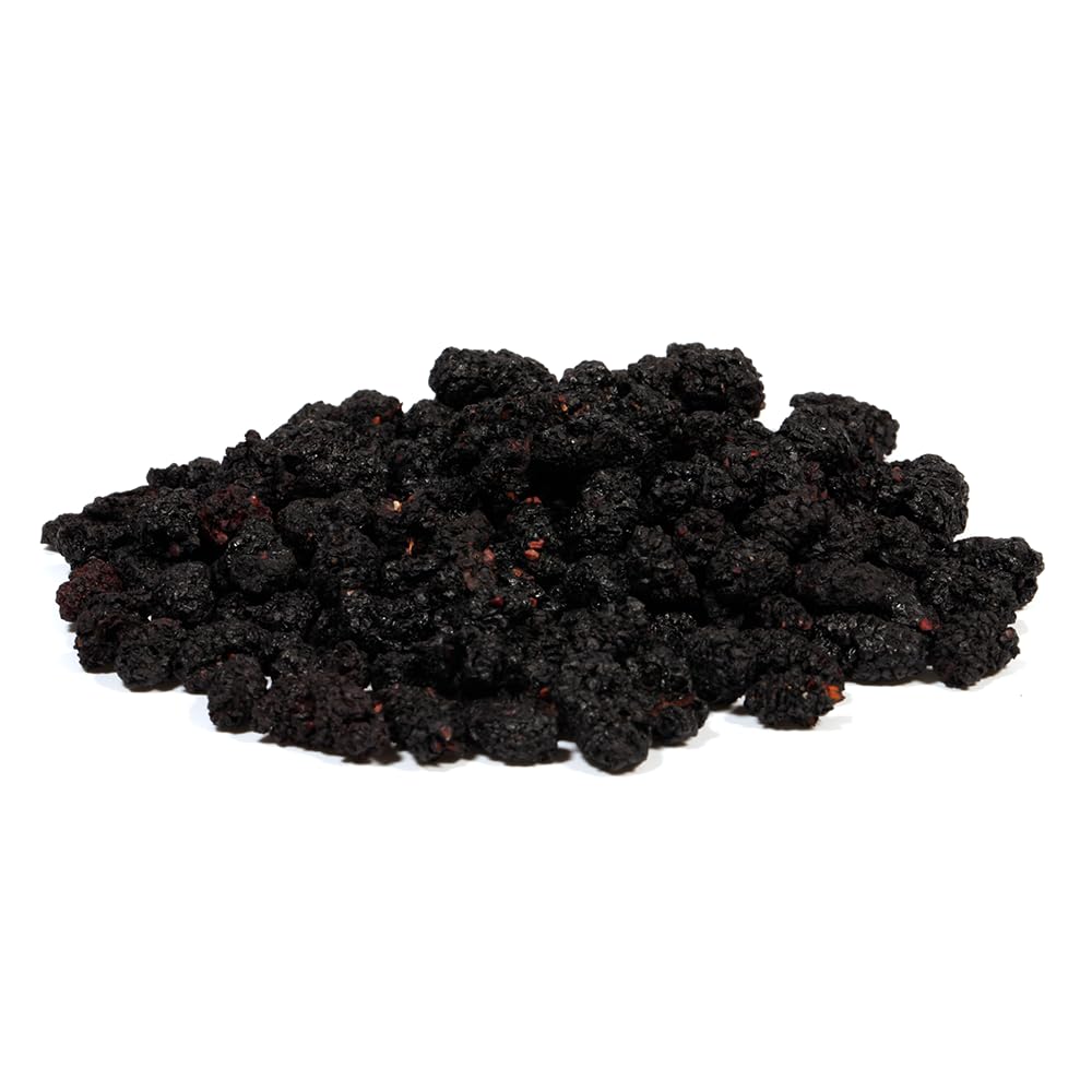 Hapsmiley Dried Mulberries (???/sang shen) 100% Natural Dried Traditional Ingredient, Perfect for Culinary Uses and Beverages, Dried Bulk Herb 3.5 oz