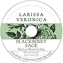 Blackberry Sage Medium Roast Coffee (Single Serve K-Cup Pods) (Gourmet, Naturally Flavored, Whole Coffee Beans) (12 pods, ZIN: 575176) - 2 Pack