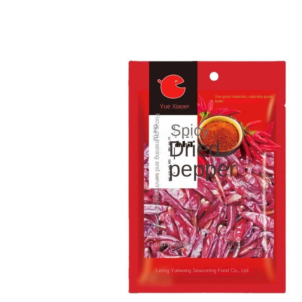 Zercumm Bird Pepper Dry Pepper Cooking Hot Pot Ingredients Bag Household Dried Peppers