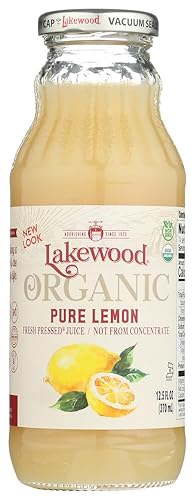 LAKEWOOD JUICE LEMON PURE ORG, 12.5 FO by Lakewood