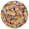 Sesame Crunch Bars, 2 Pound Bulk Bag, Individually Wrapped Honey Candy Bars, The Hampton Popcorn & Candy Company