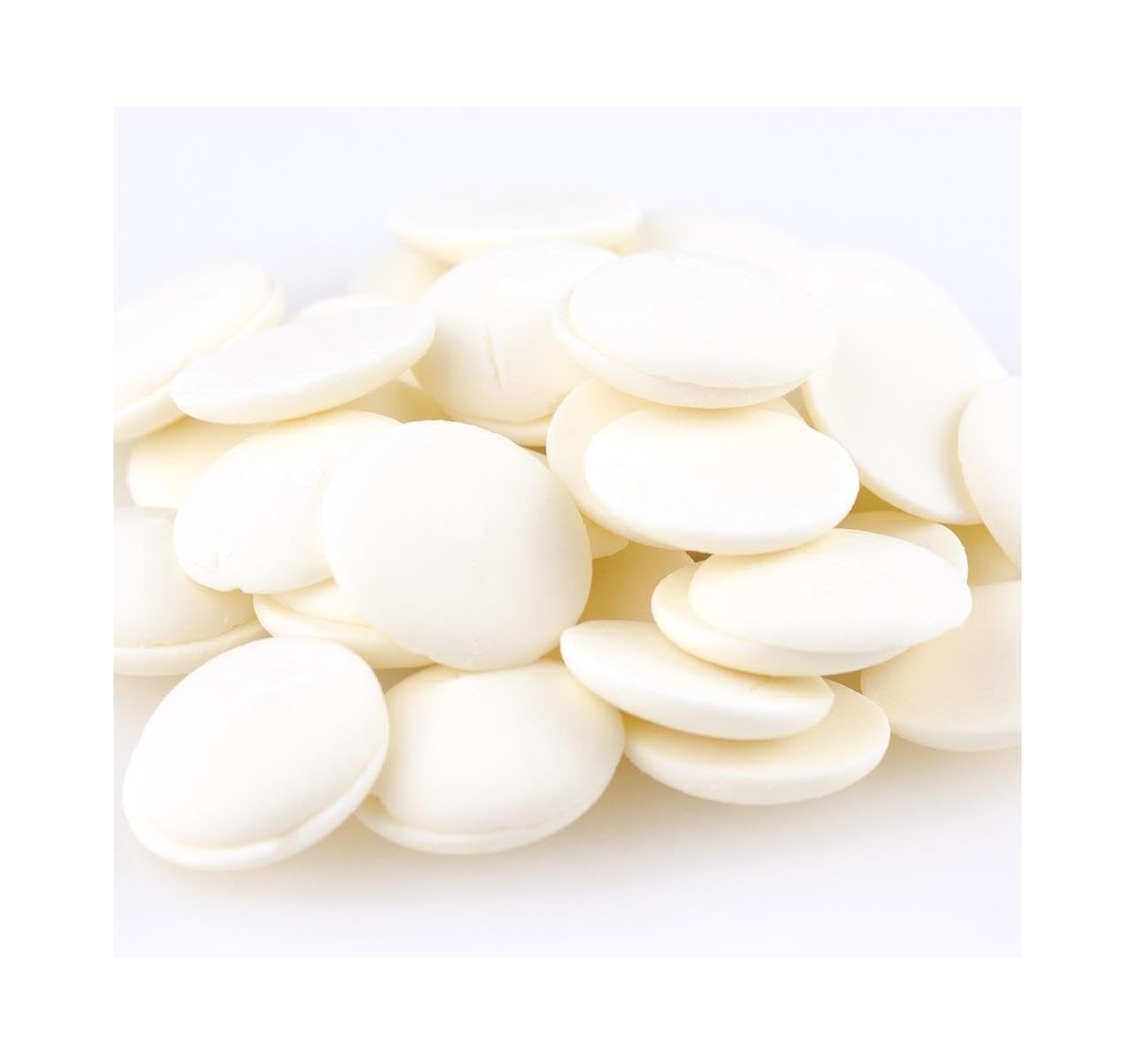 White Chocolate Melting Wafers, 5 lb Bag, Smooth Melting Chocolate for Baking