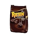 Riesen Dark Chocolate Covered Caramel Candies - Individually Wrapped Soft & Chewy Candy Pieces, 45% Cacao, European Dark Chocolate - 30 oz Bulk Bag