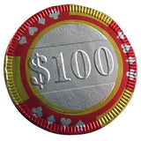 All City Candy Milk Chocolate Casino Chips, 1 LB Bulk Bag, 83 Pieces, 1.5 in Diameter