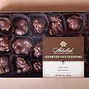 Abdallah Chocolates-Milk Chocolate Assorted Nut Clusters, 8 oz.
