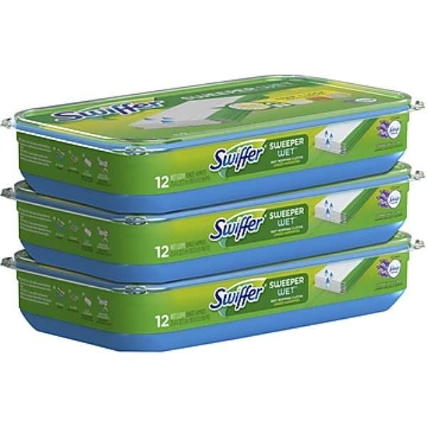 Procter & Gamble PGC55311 10 x 8 in. Lavender Vanilla & Comfort Wet Refill Cloths White - Pack of 36