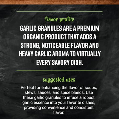 Frontier Herb Organic Garlic Granules, 2.7 oz