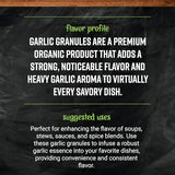 Frontier Herb Organic Garlic Granules, 2.7 oz