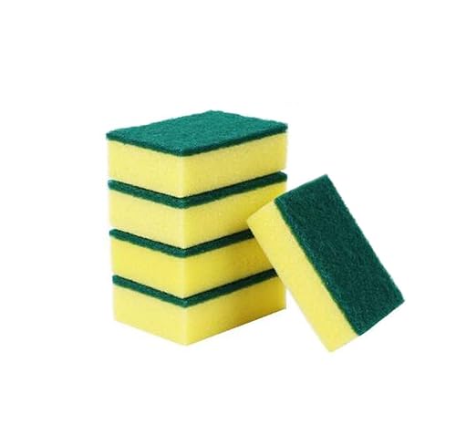 Ewanda store 20 Pcs Scrub Sponge Dish Cleaner Pad Sponge Scrub Brushes Kitchen Sponge Cleaner