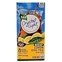 Crystal Light Decaf Lemon Iced Tea Natural Flavor Drink Mix, 12-Quart Canister (Pack of 5)