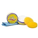 Earth Brite All Natural Multipurpose Cleaner for Bathroom, Floor, Kitchen and More | 300g Lavender Natural Clay Tub + Sponge (2-Pack) Includes Bonus