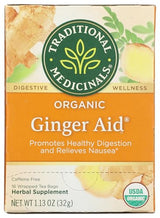 Traditional Medicinals Organic Ginger Aid Tea, 16 Tea Bags