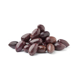 Black Kalamata Large Pitted Olives - 4.4lbs - NonGMO - Gluten Free - Keto - Paleo - Brine W/ Sea Salt, Water, Red Wine Vinegar, and EVOO, NO Lactic