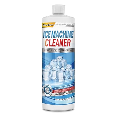 Ice Machine Cleaner Maker Descaler - 16 fl oz ice maker Descaler Cleaner Compatible with Opal, Kitchenaid, GE Profile,Nickel Safe Scale Remover