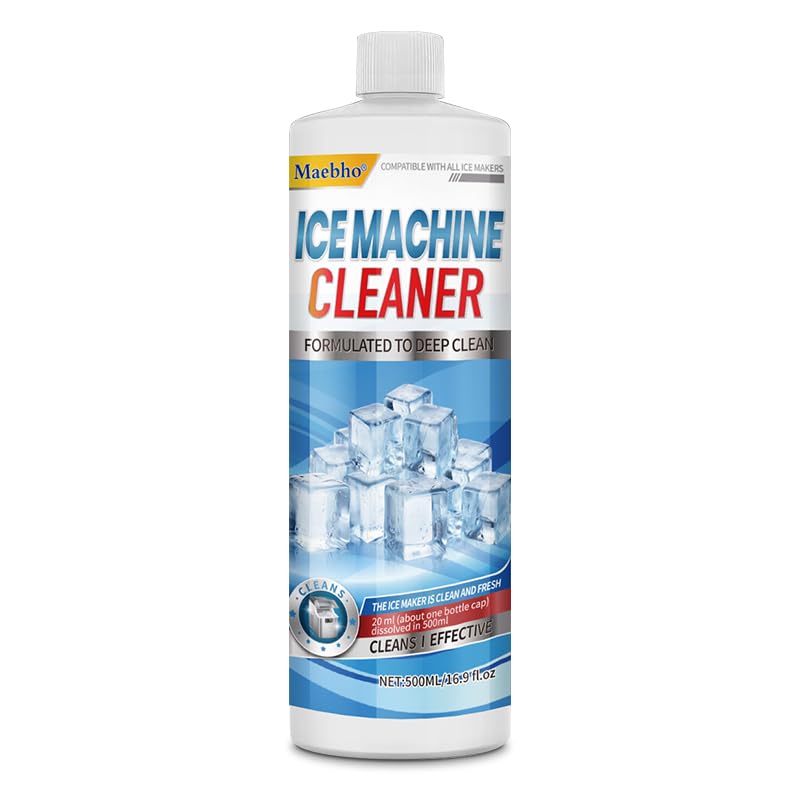 Ice Machine Cleaner Maker Descaler - 16 fl oz ice maker Descaler Cleaner Compatible with Opal, Kitchenaid, GE Profile,Nickel Safe Scale Remover