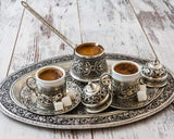 THT Premium Quality Ottoman Coffee ,Handmade Fine Ground Arabica,Handmade Grounded Coffee with Milk,8 different flavors, By Osmanl? 500gr 17.6 oz