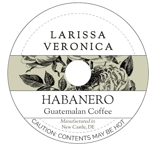 Habanero Guatemalan Coffee (Single Serve K-Cup Pods) (Gourmet, Naturally Flavored, Whole Coffee Beans) (12 pods, ZIN: 573002) - 2 Pack