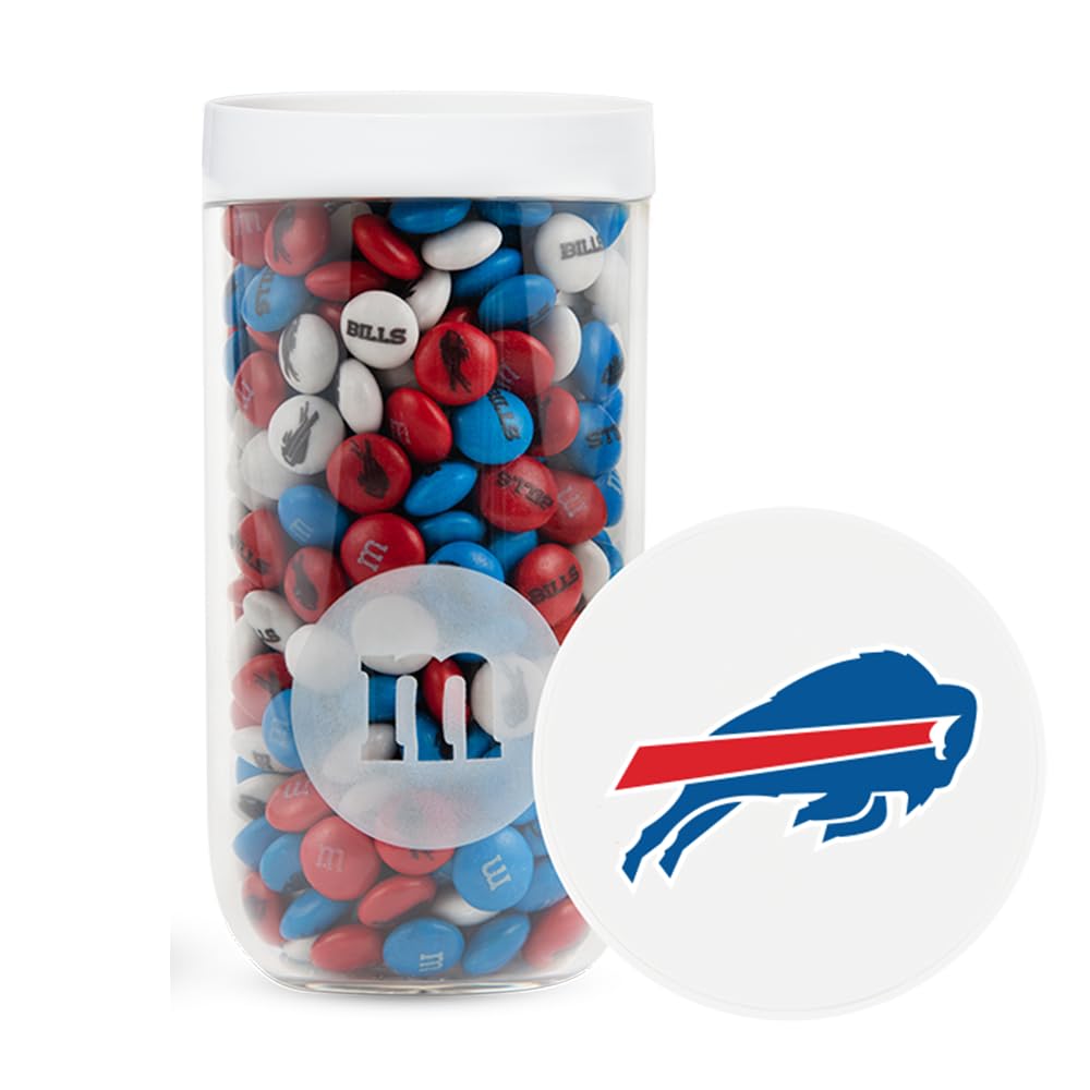 M&M'S NFL Buffalo Bills Milk Chocolate Gift Jar, 12.7 oz