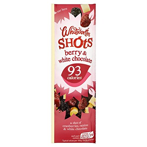 Whitworths Berry & White Chocolate Shot 25g
