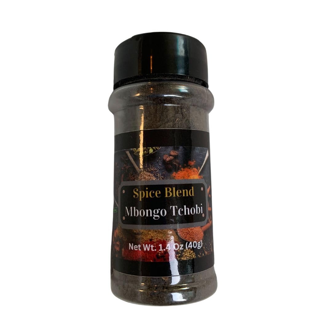 MBONGO TCHOBI spice blend. Seasoning. 100% Naturally grown spices. Authentic African Style.No preservatives. No artificial color added, no additives