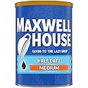 Maxwell House Half Caff Ground Coffee (11 oz Canister)