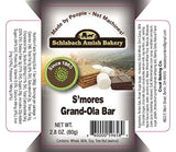 Schlabach Amish Bakery Soft & Chewy Grand-Ola Granola Bars, Case Pack of 12/2.8 oz. Bars (S'mores)