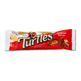DeMet's Turtles Milk Chocolate Caramel Nut Cluster Bar (1.76 Ounce, 3-Piece Bar, 24 Count), Perfect Grab-N-Go Snack or Sit & Savor
