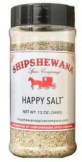 Shipshewana Spice Company Happy Salt 13 oz Bottle - Amish Cooking