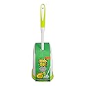Pine-Sol Toilet Bowl Cleaner Brush with Holder | Heavy Duty Cleaning Wand with Under The Rim Scrubber, Non-Slip Handle, Storage Caddy | Bathroom