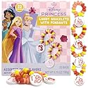 Disney Princess Candy Bracelets, Edible Jewelry with Character Charms, Individually Wrapped Party Favors, 20 Pieces Inside