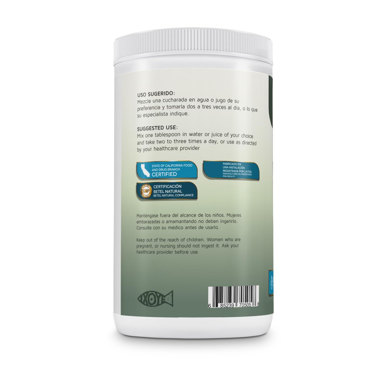 Betel Natural Levadura de Cerveza Polvo | Brewers Yeast Powder Healthy Source of B Vitamins and More | Debittered - 12 Ounce