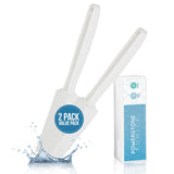 Powerstone Pumice Stone Toilet Bowl Cleaner with Extra Long Handle - 2 Pack | 3'' Longer Handle | Remove Hard Water Stains, Rings & Limescale from