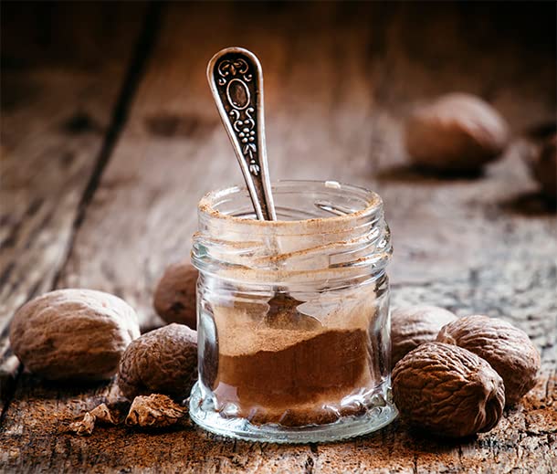 Unpretentious Whole Nutmeg, 1 Gallon, Gluten Free, Ideal for Holiday Dishes & Baked Goods