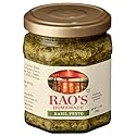 Rao's Homemade Basil Pesto Sauce, 6.7 oz, Flavorful Pasta Sauce, Premium Quality, With Cheese, Nuts, Garlic & Olive Oil