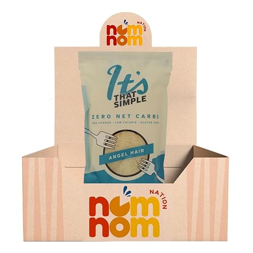 Its That Simple Pasta Angel Hair 9.52 OZ - Angel Hair Pasta Low Carb Pasta Alternative - Spaghetti Noodles Style Low Carb Noodles - Its Skinny Pasta