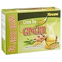 Green Ginger Tea - Refreshing Blend of Green Tea and Ginger with a Hint of Lemon | Antioxidant-Rich, Naturally Energizing Herbal Tea | Perfect
