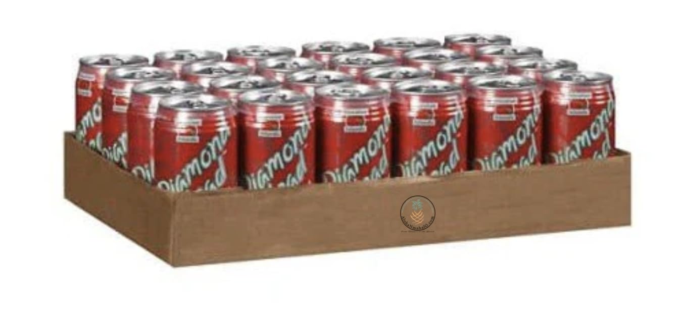 Diamond Head Red Cream Soda Drink 12 fl oz (355 ml), pack of 24 cans
