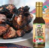 Kendel Spicy Sweet Garlic Sauce - Authentic Jamaican Sweet and Spicy Garlic Sauce, 142ml | Perfect for Wings, Marinades, and Table Seasoning