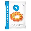 Candy, Gummi Peach Rings, 4.5-pound Bag 628077
