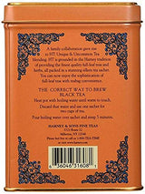 Harney & Sons Peppermint Herbal Caffeine Free with Caffeinated Hot Cinnamon Sunset Black Tea with Orange and Clove (20 Sachets)