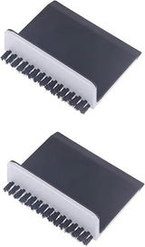 2Pcs Black Kitchen Sink Squeegee Cleaner Countertop Brush Wiper Vegetable Cleaning Brush Wiper Home Kitchen Tool Accessories Household Squeegees